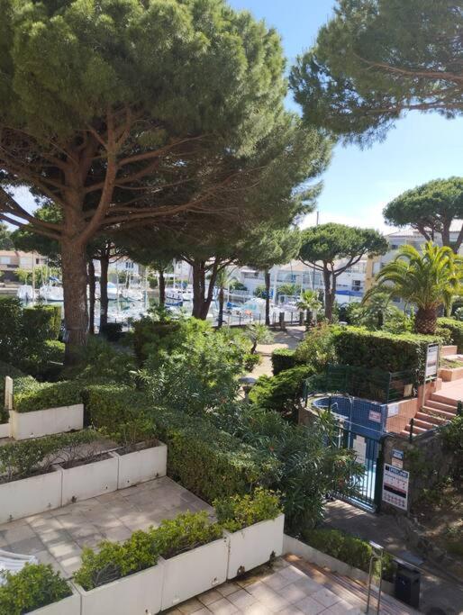 Studio 4 Couchages Avec Piscine D'Ete Vue Port Agde Exterior foto